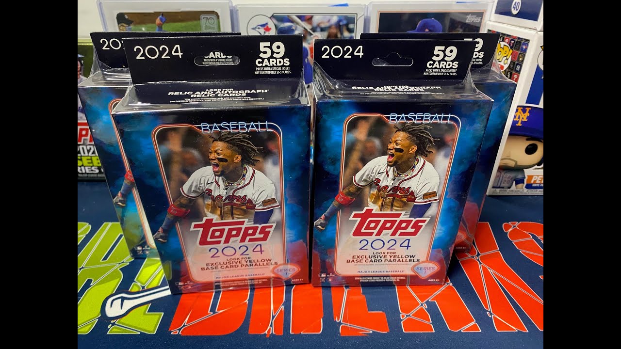 Opening 4 Hanger Boxes Of 2024 Topps Series 1!! Really Digging The Yellow Parallels!!