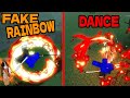 Sun breathing fake rainbow  dance destroys teamers