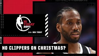 Clippers not playing on Christmas because of load management?! 😂 NBA Today reacts to Christmas slate