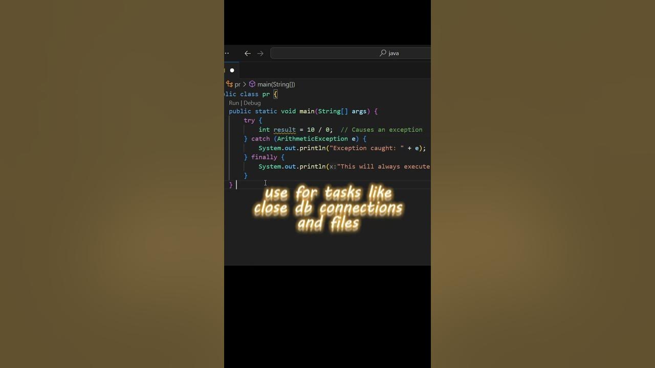 Final vs Finally vs Finalize in Java: Key Differences Explained! - YouTube