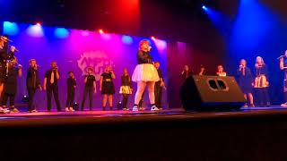 Kettering Van Buren MS and Kettering Middle School  "Amp’d Out" a cappella choir Nov 13 2021