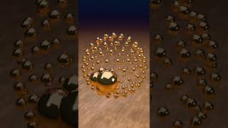3D Graphic Arts - Blender 5.1 - Geometry nodes- Proximity balls