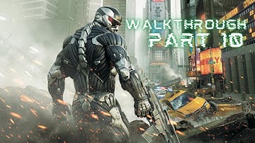 Crysis 2 Post Human Warrior Difficulty No Commentary Walkthrough Part 10 / Mission:-Semper Fi Or Die