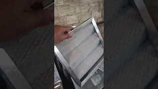 Hava filteri #hvac #ventilation #airduct #ductwork #airconditioning #baku #azerbaijan