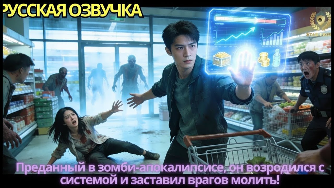 Преданный в зомби-апокалипсисе, он возродился с системой и заставил врагов молить!