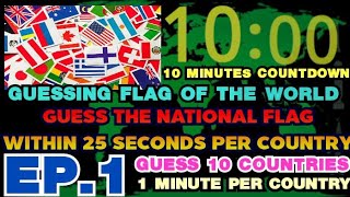 10 Minutes Countdown (10 Guessing flag of the world EP.1) Remix BBC Arabic Countdown