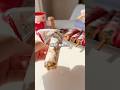 【簡単スイーツ】ポッキーアイス(持ち手検証) #shorts