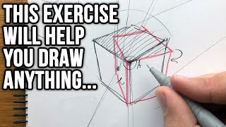 This Drawing Exercise is the building block for ANYTHING! ✏️ screenshot 5