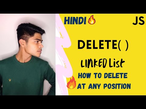 How to remove a node from a linked list || Easiest Solution on deletion of a node in Javascript