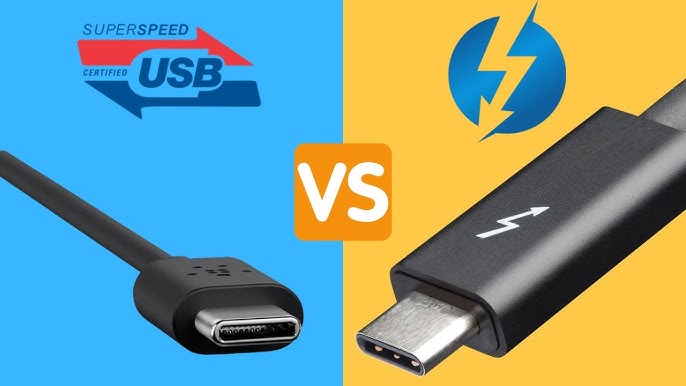 Thunderbolt 3 vs. USB-C - What Is The Difference? [Simple Guide] - YouTube