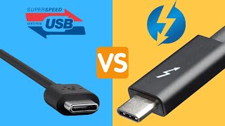 USBC vs Thunderbolt 4  The Differences Explained In Under 5 Minutes!