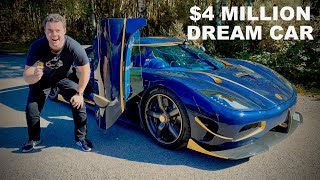 DRIVING MY $4 MILLION DOLLAR DREAM CAR!! *KOENIGSEGG AGERA RS*