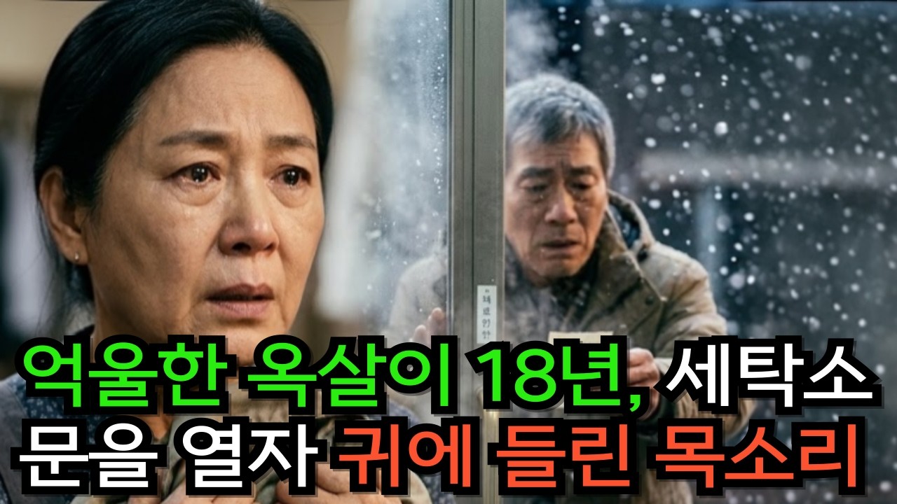 억울한 옥살이 18년, 세탁소 문을 열자 들린 목소리