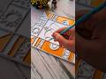 Let's make a Ganesh lippan art 😱 😲 👆 #shorts #lippanart #craft @nayanartcraft