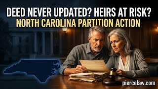 Does it matter if deed records were never updated for heirs? | NC
