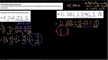 HA2, Matrices, 1.9, Simplifying matrix expressions, all operations