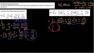 HA2, Matrices, 1.9, Simplifying matrix expressions, all operations