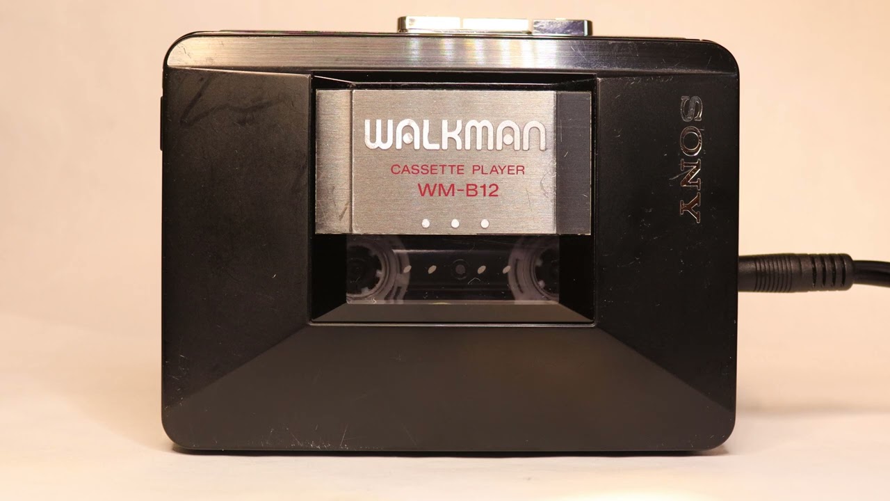 Sony Walkman Cassette Player WM-B12 - (Fully Operational) Serial