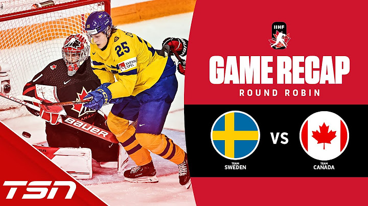 Canada vs. Sweden - 2023 World Juniors Highlights