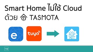 แฟลชอุปกรณ์ Sonoff และ Tuya ให้เป็นเฟิร์มแวร์ Tasmota ด้วย USB Serial