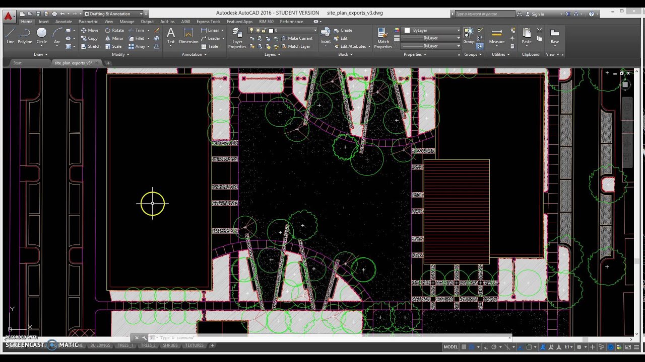 create autocad plot style from layer manager