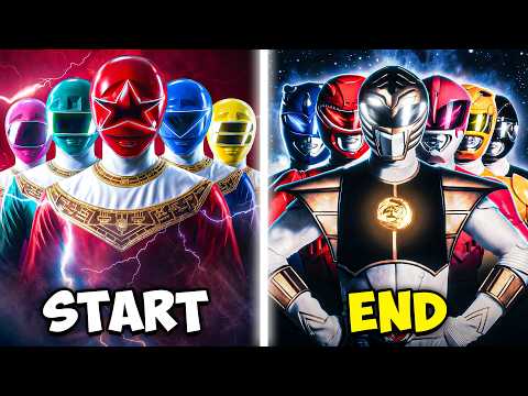 The ENTIRE Story of Power Rangers (MMPR + Zeo + Turbo + In Space) in 288 Minutes