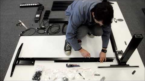 ActivDesk L Shape Assembly Video Instruction