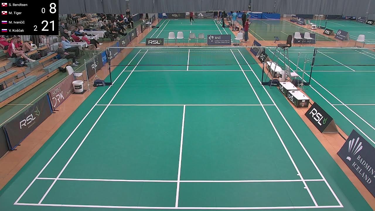RSL Iceland International 2024 Court 3 Day 2 YouTube