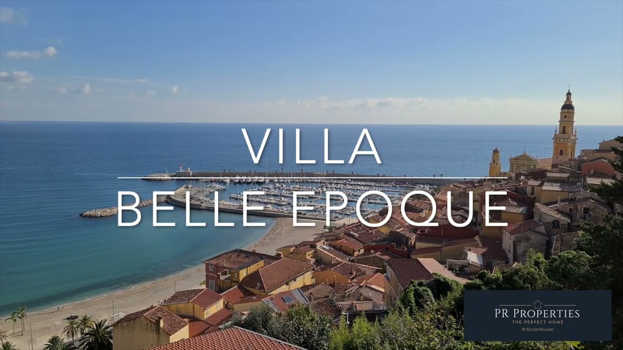 Villa Belle Epoque à Menton