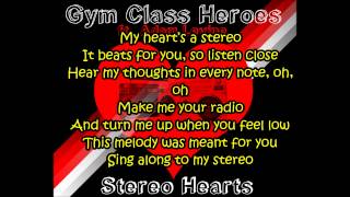 Gym class heroes-stereo hearts+lyrics hd ft. adam lavine