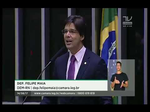 Felipe Maia fala do caos na Segurança do RN em pronunciamento na Câmara dos Deputados