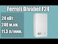 Настенный газовый котел Ferroli Divabel F24