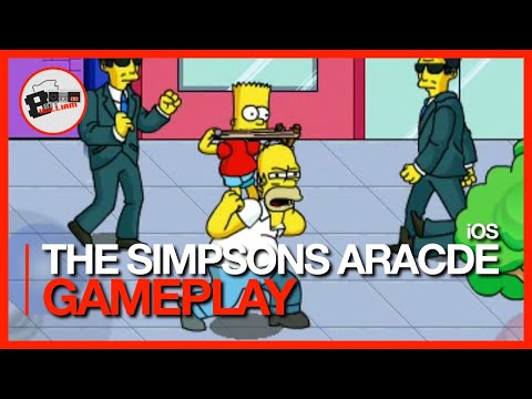 The Simpsons Arcade - iPhone Gameplay Full Play-through