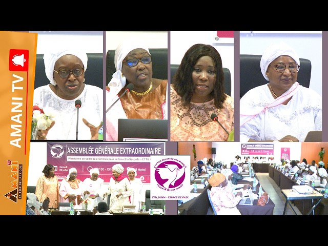 Plate-forme ËTTU JÀMM: Les temps forts de l'Assemblée Générale Extraordinaire