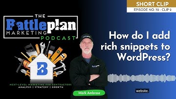 How Do I Add Rich Snippets To WordPress