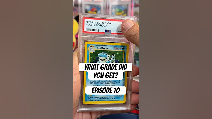What Grade Did You Get? Episode 10 - Base Set Blastoise and Legends Awakened Regigigas #pokemontcg