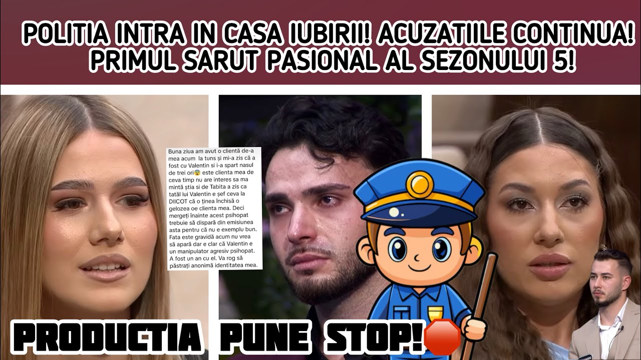 POLITIA INTRA IN CASA IUBIRII! ACUZATIILE CONTINUA! PRIMUL SARUT PASIONAL AL SEZONULUI 5!