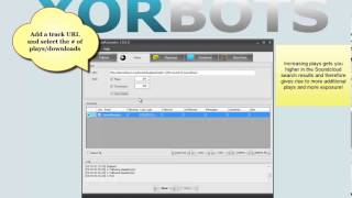 SoundCloudAutomator - The best Soundcloud Bot automation software screenshot 1