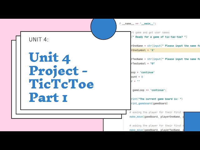 Tic-tac-toe using Python - AskPython