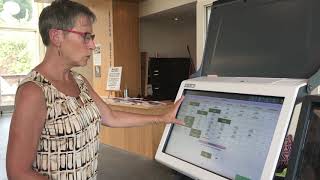 Northampton County voting machine demonstration