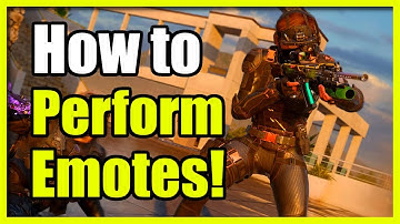 How to Perform Emotes in Black Ops 6 & Open Emote Menu (Call of Duty Tutorial)