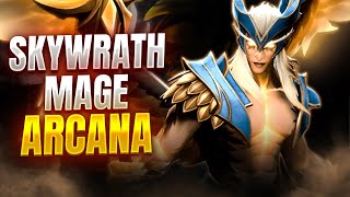 New Dota 2 Arcana for Skywrath Mage - The Devotions of Dragonus - FIRST Pro Gameplay Compilation