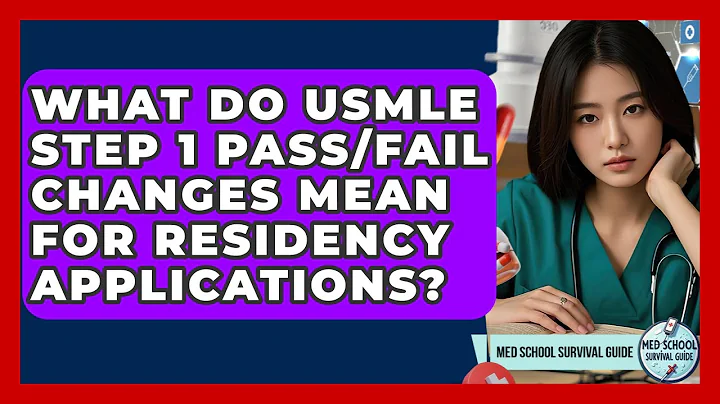 What Do USMLE Step 1 Pass/Fail Changes Mean For Residency Applications? - Med School Survival Guide