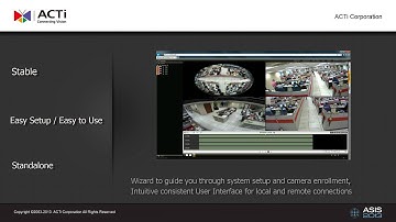 ACTI Video Management System Overview