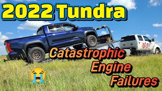 2022 Toyota Tundra Catastrophic engine failure update