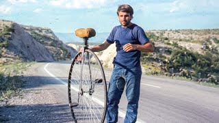 He Built a Unicycle THEN Rode it Around The World in the 1970s! [Wobbling Wally Watts]