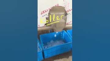 5 tons Ice cube machine testing in Koller factory #5TonsIceCubeMachine #kollerIceCubeMachine