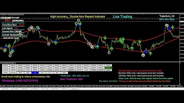 How to Use the Double Non-Repaint Indicator for Forex, Gold & Crypto