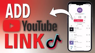 How to add a YouTube link in TikTok Bio (2024) Add a link to TikTok bio | #tiktoktutorial #trending