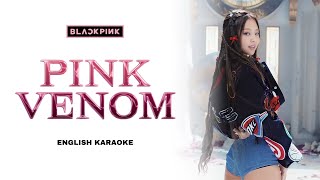 Blackpink - Pink Venom - English Karaoke